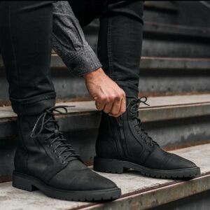 Thursday Boots Casa Moto Black Matte 7.5
